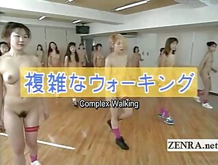 Subtitled weirdo Japanese nudist group aerobics class subtitled weirdo japanese 0:03