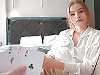 Stepsister Lost Her Pussy in a Card Game stepsister lost pussy 22:00