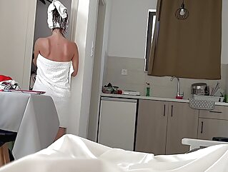 Sharing Hotel Room with my hot Stepsister amateur close-up cumshot 20:38