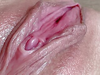 POV erect clit orgasm. Close up dripping wet pussy rubbing amateur teen pov 6:36