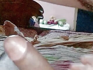 Please use earphone..horny Desi wife riding hard on bf cock with horny hindi voice celebrity cumshot fingering 6:42